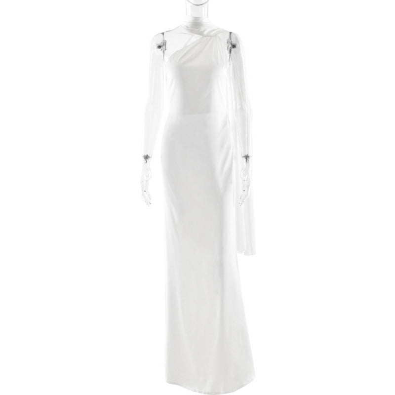 Women's Elegant Asymmetrical Evening Dress