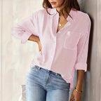 Women's Casual Striped Blouse