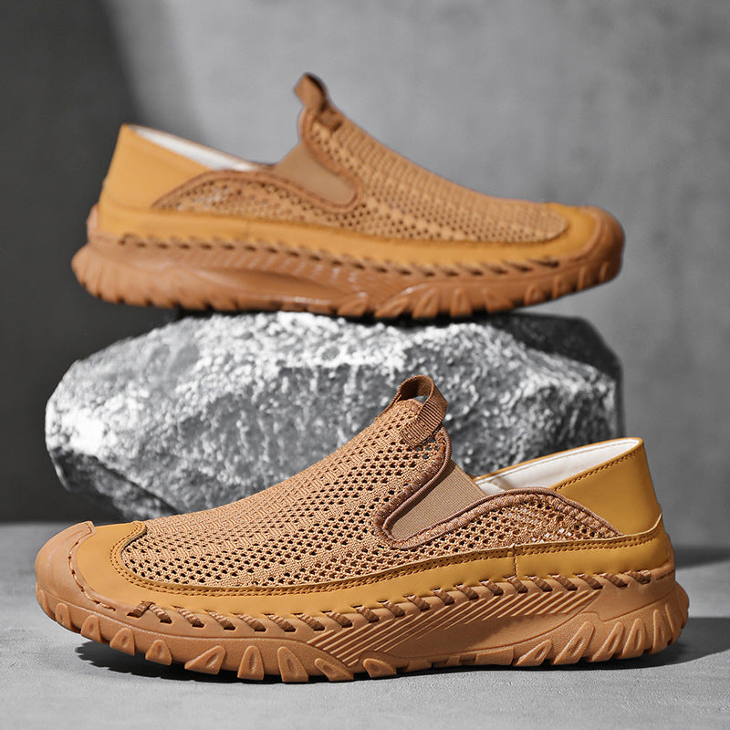 Women's Breathable Slip-On Sneakers with Ergonomic Design