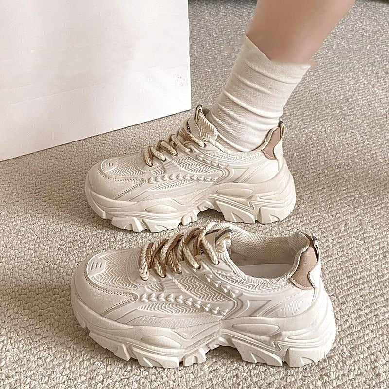 Women's Breathable Chunky Sneakers with Innovative Design