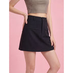 Women's Fashionable Mini Skirt with Pockets