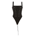 Women's Swimsuit with Unique Lace-Up Details