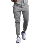 Women's Comfortable Casual Pants with Elastic Waistband and Side Pockets