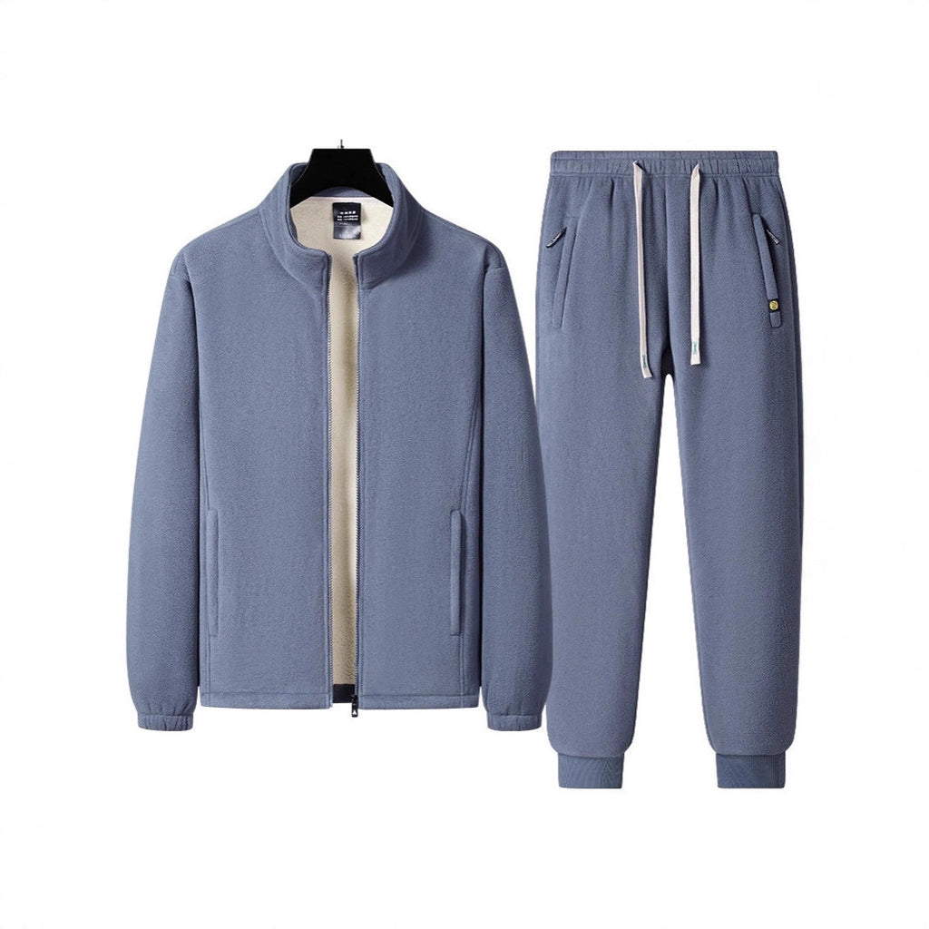 Men's Three-Piece Thermal Fleece Training Set