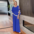Women's Elegantly Cut Two-Piece Ensemble