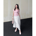 Women's Ballet Flats with Elegant Strap Design and Decorative Bow Accent