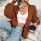 Cozy Knit Cardigan with Oversized Cut