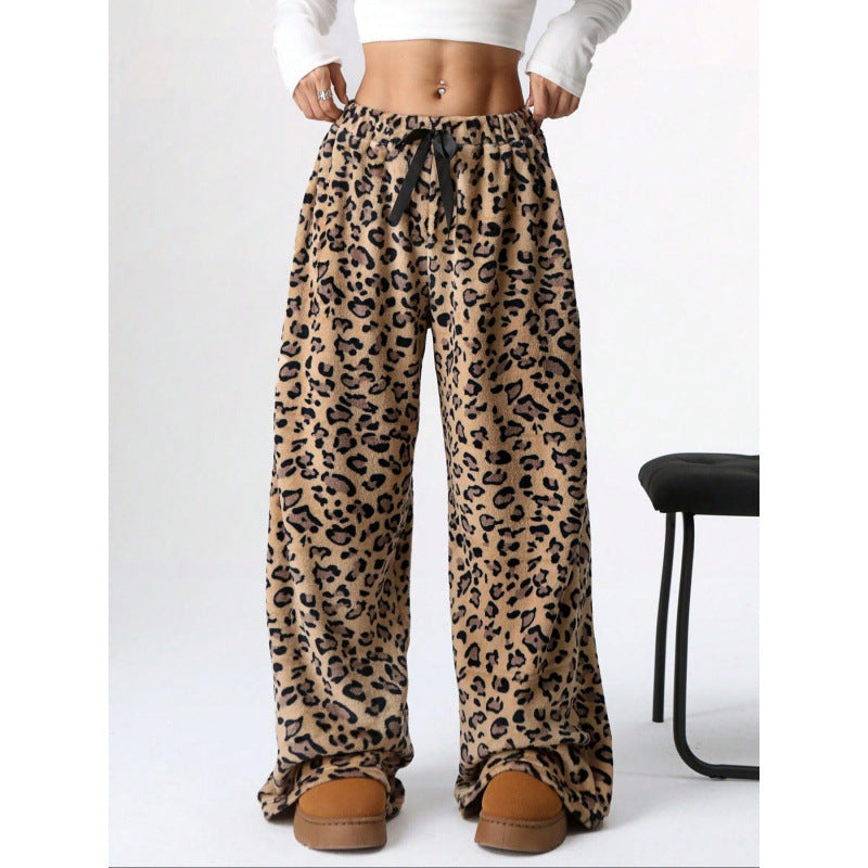 Women's Comfortable Leopard Print Pants