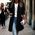 Women's Elegant Vintage-Style Blazer Jacket