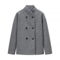 Women's Elegant Double-Breasted Jacket