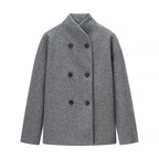 Women's Elegant Double-Breasted Jacket