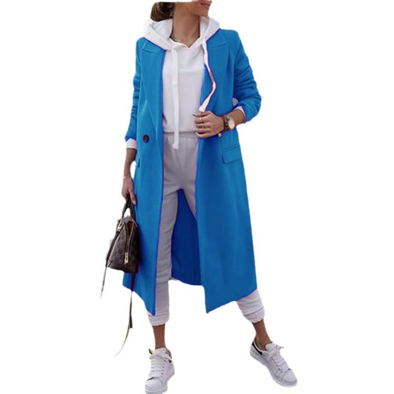Women's Elegant Longline Blazer