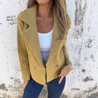 Women's Elegant Double-Breasted Blazer