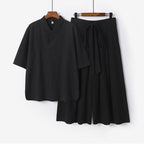 Unisex Two-Piece Kimono Lounge Set