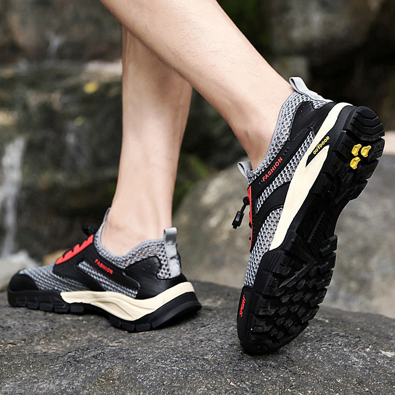 Women's Breathable Athletic Sneakers with Quick-Release Closure