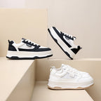 Women's Breathable Sneakers with Fashionable Platform