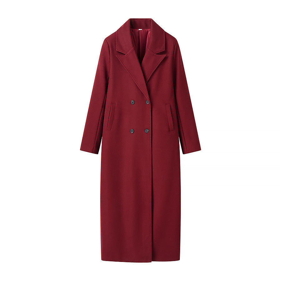 Women's Elegant Double-Breasted Coat