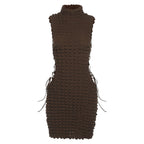 Textured Bodycon Dress