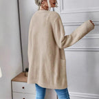 Women's Fluffy Open Cardigan