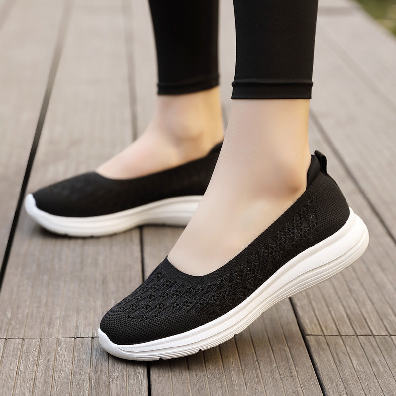Women's Breathable Ballet Flats with Flexible Sole