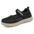Women's Breathable Sports Slippers with Adjustable Velcro Closure