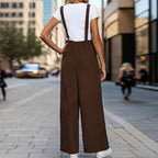 Lightweight Cotton Overalls with Pockets