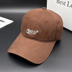Men's Casual Stitch-Embellished Baseball Cap