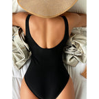 Women's Swim Dress with Elegant Mesh Insert