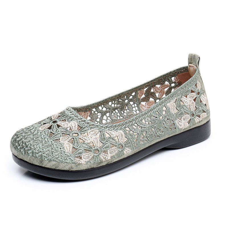 Women's Crochet Ballet Flats
