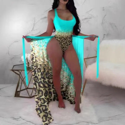 Women's Swimsuit with Chic Kaftan