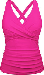 Women's Swimsuit with Wrap Cut and Figure-Flattering Design