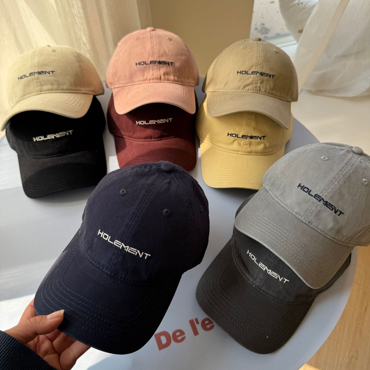 Men's Casual Embroidered Cotton Cap