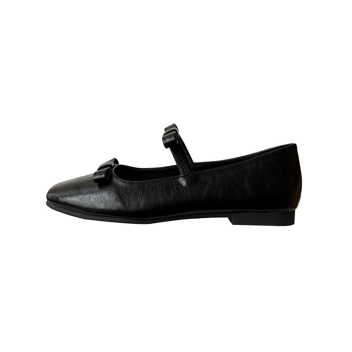 Women's Ballet Flats with Elegant Strap and Comfortable Footbed