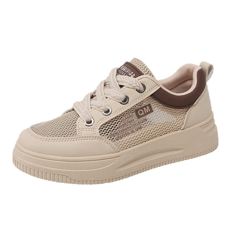 Women's Breathable Casual Sneakers with Mesh Details