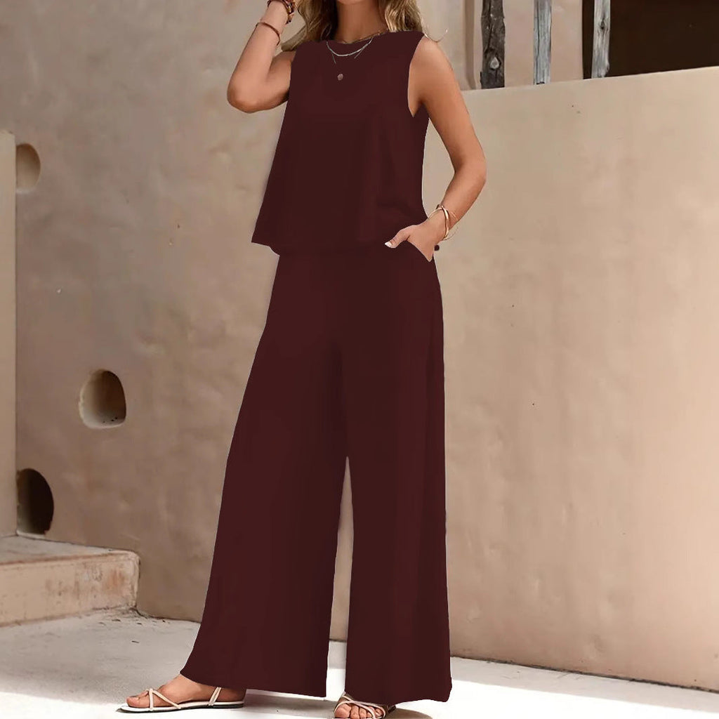 Women's Comfortable and Elegant Wide-Cut Lounge Set