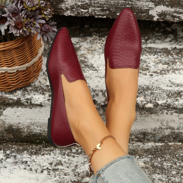 Women's Ballet Flats with Breathable Mesh and Flexible Footbed