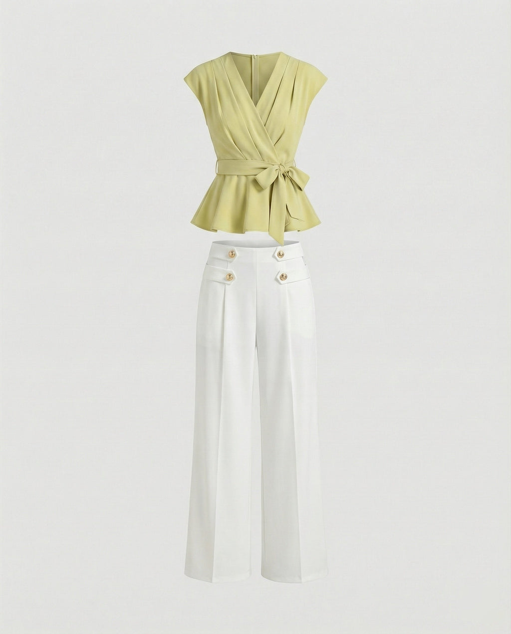 Women's Elegant Two-Piece Office Ensemble