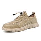 Women's Breathable Sports Sneakers with Elastic Quick-Lace System