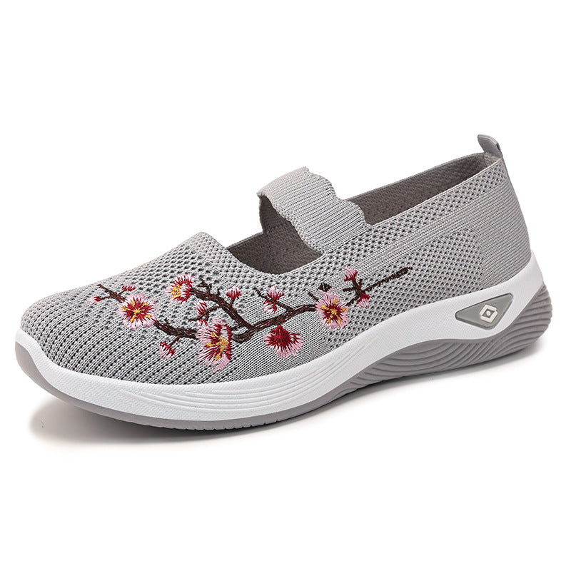 Women's Breathable and Decorative Slip-On Shoes