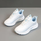 Women's Breathable Casual Shoes with Cushioned Sole and Elastic Upper