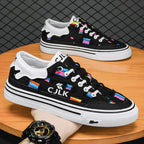 Women's Comfortable Casual Sneakers with Color Accents