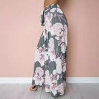 Women's Floral Print Maxi Skirt
