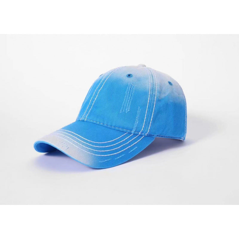 Men's Classic Distressed Cotton Baseball Cap