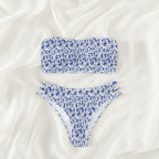 Women's Bandeau Bikini with Sophisticated Knot Design