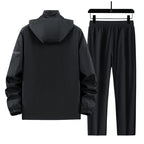 Men's Practical Sports Set with Jacket and Pants