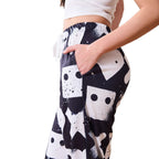 Women's Casual Pants with Creative Graphic Design