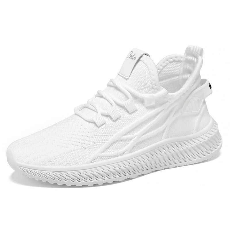 Women's Breathable Sport Sneakers with Elastic Upper and Cushioning Sole