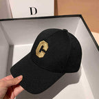 Men's Stylish Textured Cotton Baseball Cap