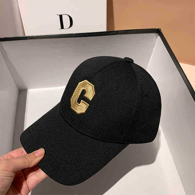 Men's Stylish Textured Cotton Baseball Cap