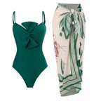 Women's Swimsuit with Wrap Skirt